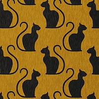 Едноставно Дејзи плашлив мачки есенски златен Ноќта на вештерките Конил област, 3 '5'
