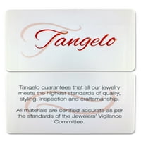 Тангело 1- Карат Т.Г.В. Прстен за ангажман на аметист и дијамант-акцент 10K розово злато
