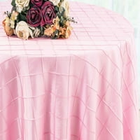 Свадба Постелнина Ад. 120 Пинтук Тафта Беспрекорен Лен Чаршав За Забава Свадба Прием Угостителство Јадење Дома Маса Покрие Постелнина-Розова