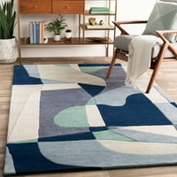 Уметнички ткајачи Quetzai Denim модерен 4 '6' област килим