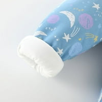Топли панталони на бебето Со Трислојна Памучна Постава, Задебелени Панталони На Есенски И Зимски Момчиња, Памучни Панталони