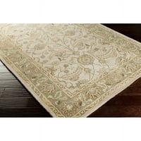 Уметнички ткајачи Чарлс маслиново слонова коска традиционален килим од 12 '15'