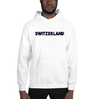 Три Боја Швајцарија Качулка Пуловер Дуксер Со Недефинирани Подароци