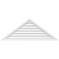 52 W 13 H Триаголник Површински монтирање ПВЦ Гејбл Вентилак: Функционален, W 2 W 1-1 2 P Brickmould Frame