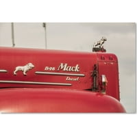 Трговска марка ликовна уметност Mack Truck 2 Canvas Art by Jејсон Шафер